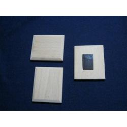 Заготовка під магніт прямокутний 80*50 мм.